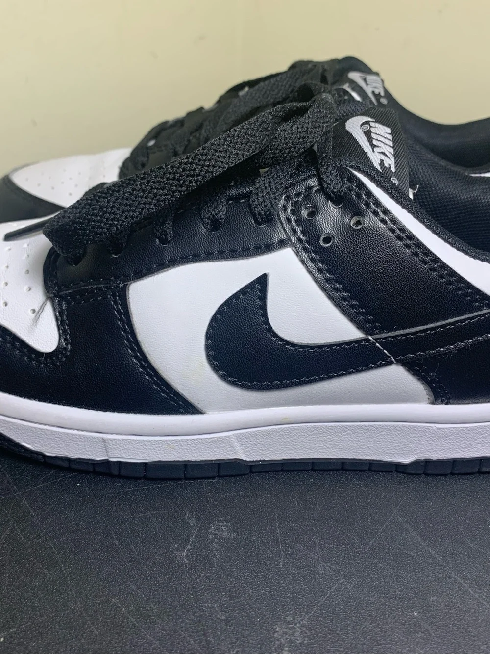 Nike Dunk Low Panda Sneakers (Size 7 US) Good Condition
